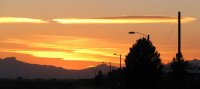 Lenticulars at Sunset, Alamogordo, N.M.