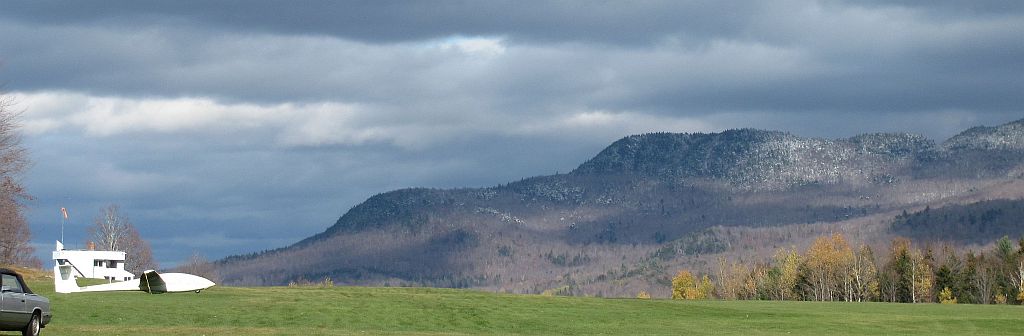 Scrag Mountain with Snow.