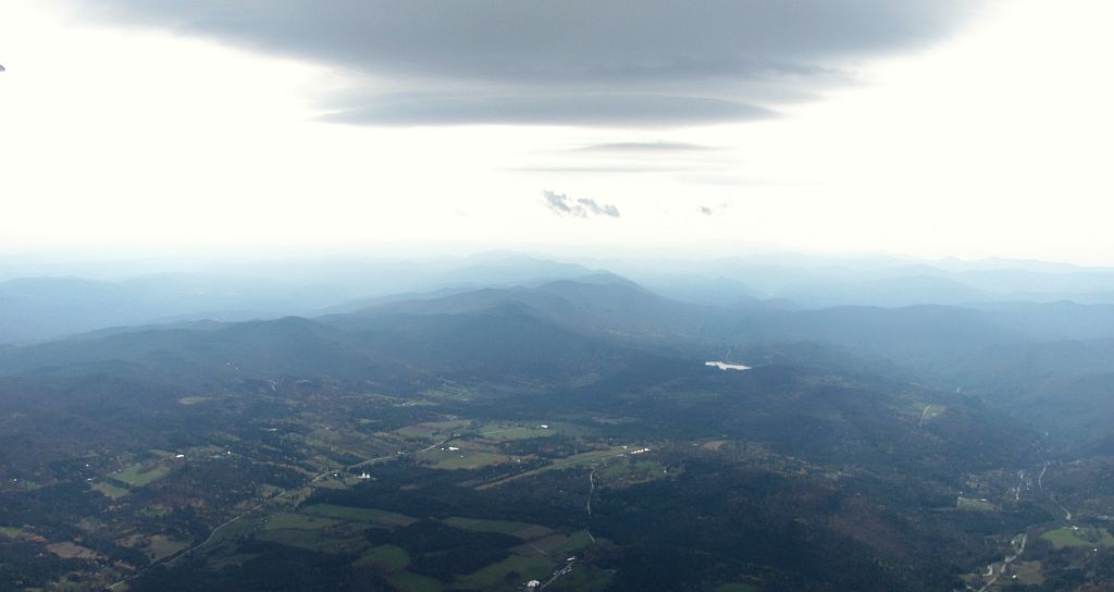 View South Along East Ridge