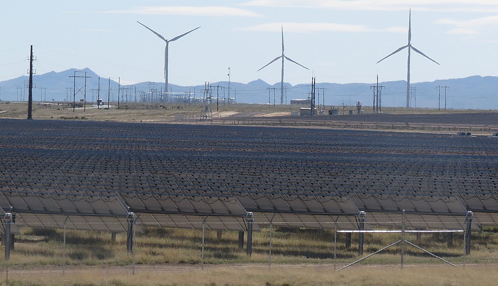 Solar and Wind energy ,NM                          