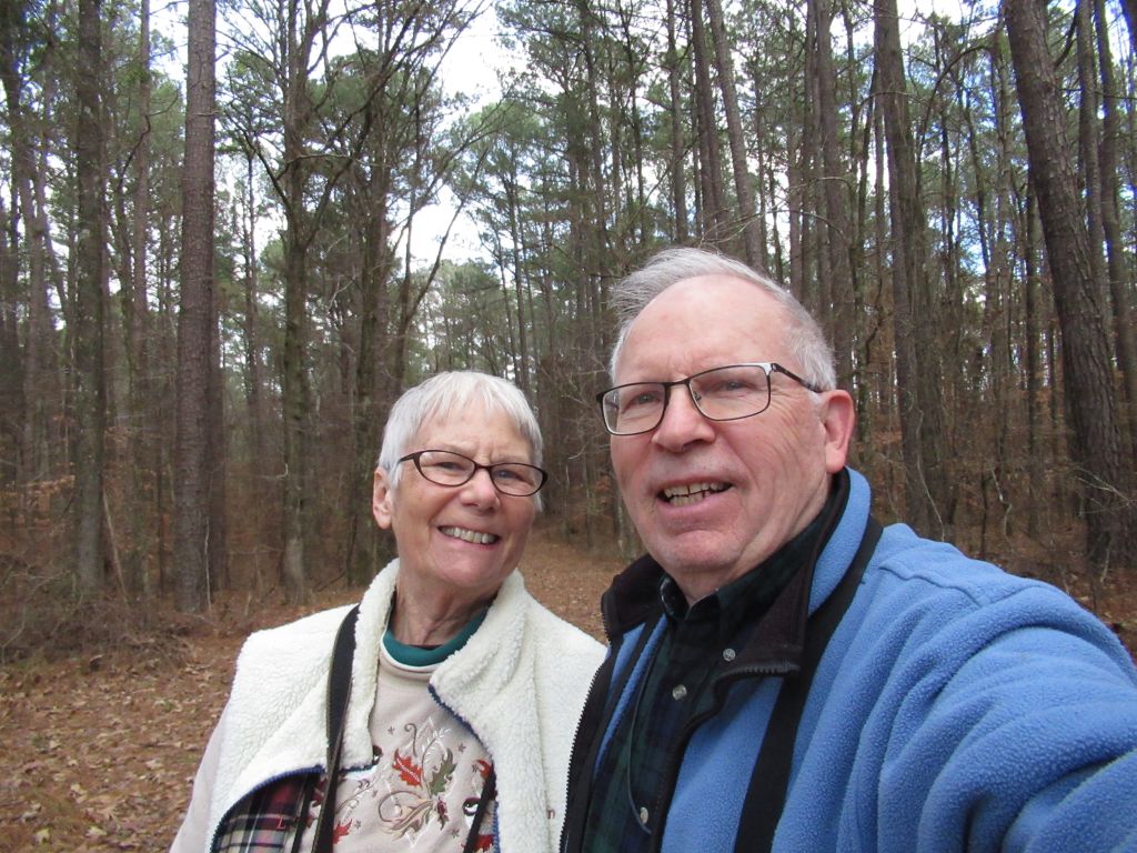                                A selfie while traveling the Natchez Trace