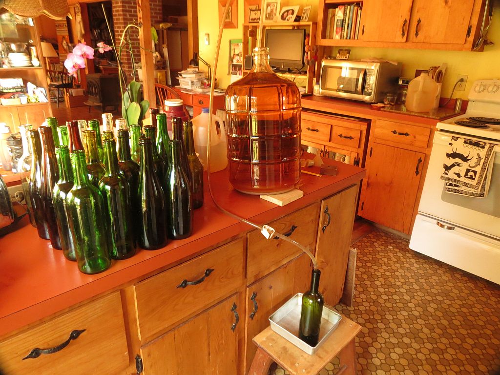 Larry has using wine kits for over 25 years and this is one of the latest batches to be produced.   