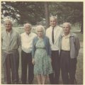 The Edgar and Bessie Bogan children. From left to right: Ray, Chester, Edna, Paul, Arthur